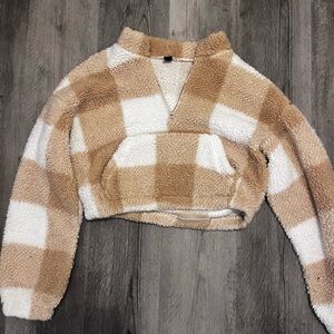 Cropped long sleeve from Shein